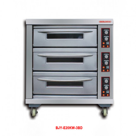 Lò nướng bánh dùng điện 3 tầng Berjaya BJY-E20KW-3BD
