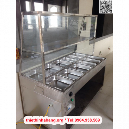 Tủ giữ nóng thức ăn 12 khay