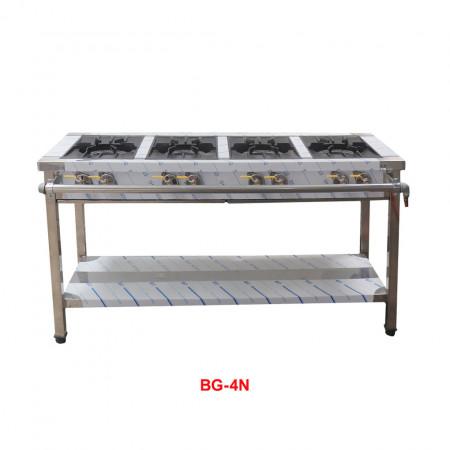 Bếp Hàn Quốc 4 họng to, Mã sản phẩm BG-4N