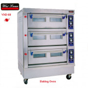Lò nướng bánh công nghiệp 3 tầng dùng điện YXD-60