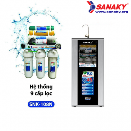 Máy lọc nước sạch tinh khiết RO Sanaky SNK-109N