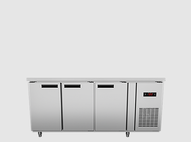Tủ bàn mát cánh inox BM180x76-3I-T