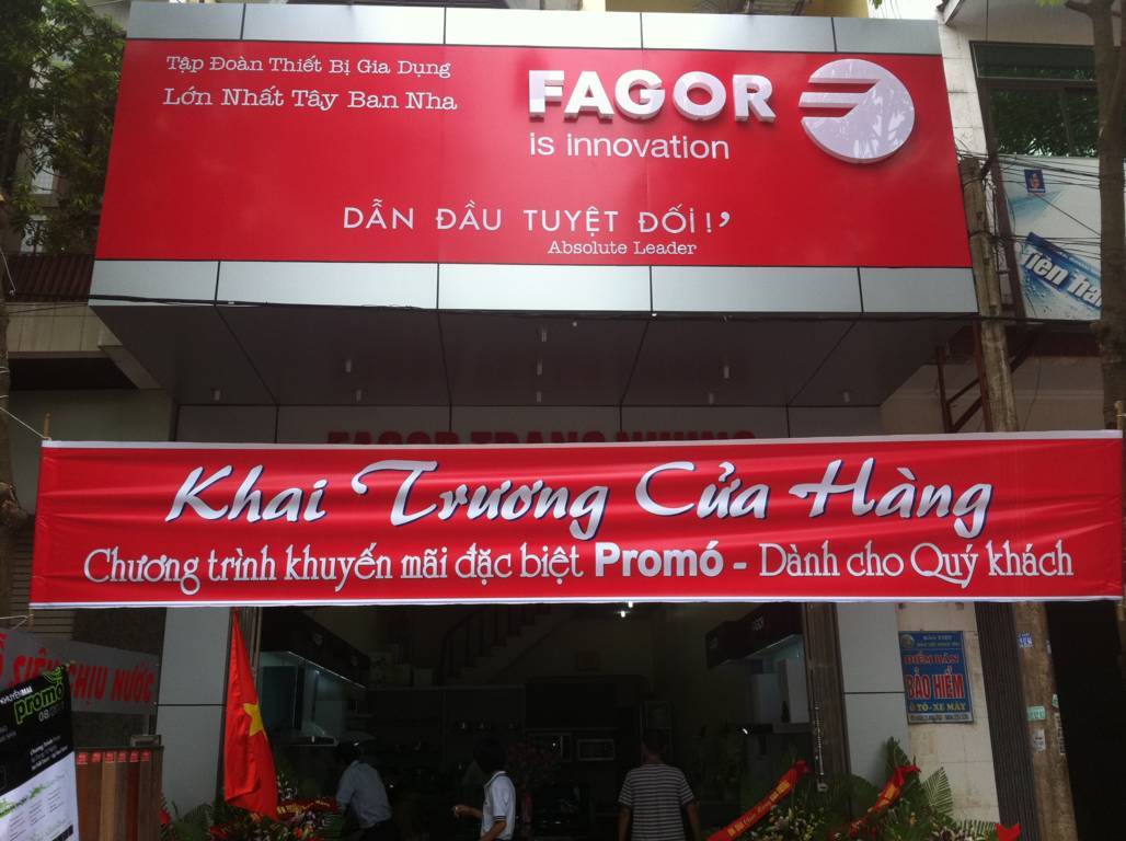 Khai trương showroom Fagor Trang Nhung