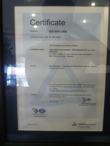 Sanaky ISO 9001-2008 Tiếng Anh