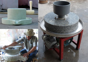 Xay bột bằng cối đá