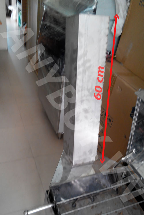 Chiều cao ống dẫn khói
