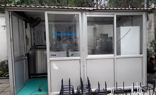 Phòng hấp sấy khăn