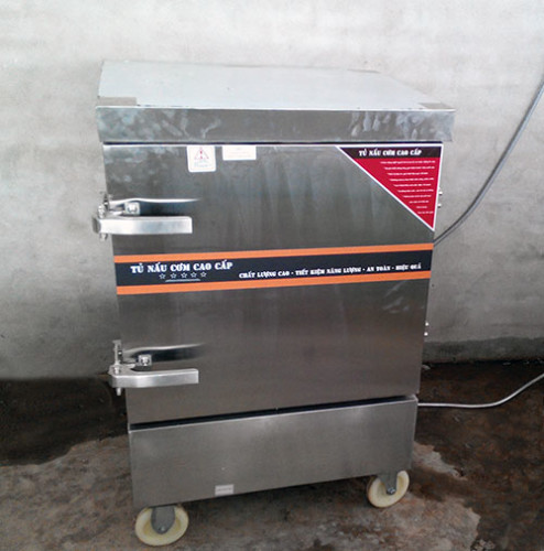 Sau khi lắp đặt hoàn thiện và nấu cơm xong