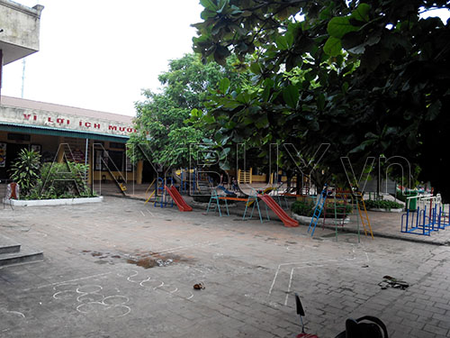 Giờ ra chơi của các bé