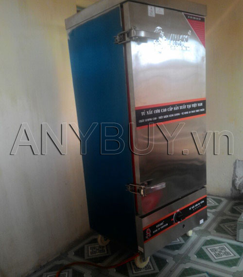 Tủ nấu cơm 12 khay gas Ninh Bình
