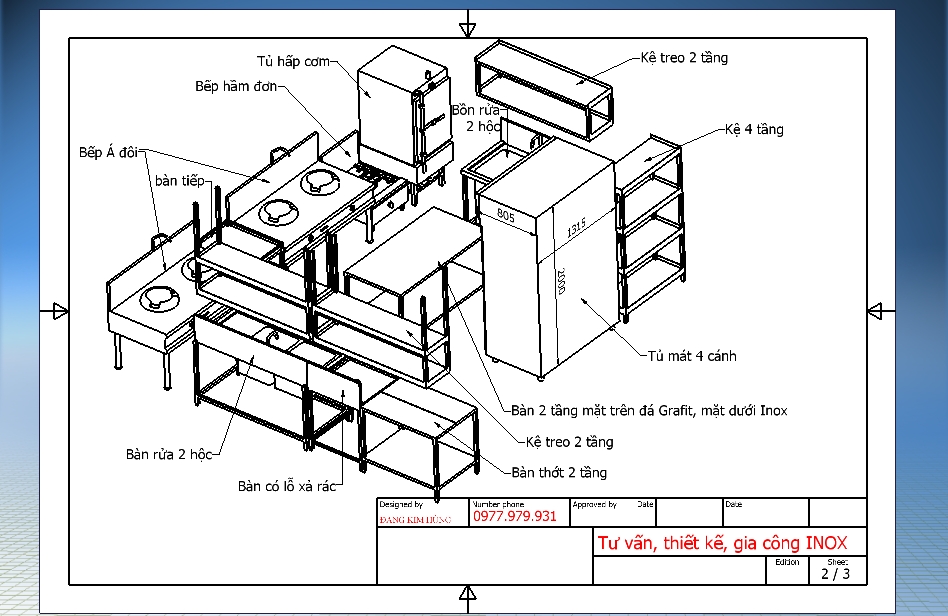 100 mẫu mô hình nhà bếp mini Tiện lợi và xinh xắn cho không gian nhỏ