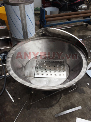 Bên trong chảo chiên điện