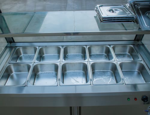 Tủ giữ nóng thức ăn sử dụng căn tin bệnh viện, trường học, các quán cơm, …