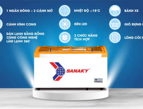 Giới thiệu tủ cấp đông lạnh Sanaky VH-899KA