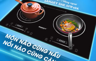 Bếp Từ – Hồng Ngoại Sanaky SNK-IHW40A