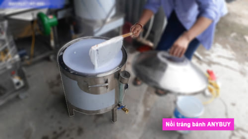 Nồi tráng bánh cuốn tiêu biểu