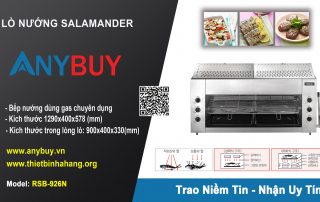 Video giới thiệu Lò nướng Salamander Rinnai RSB-926N