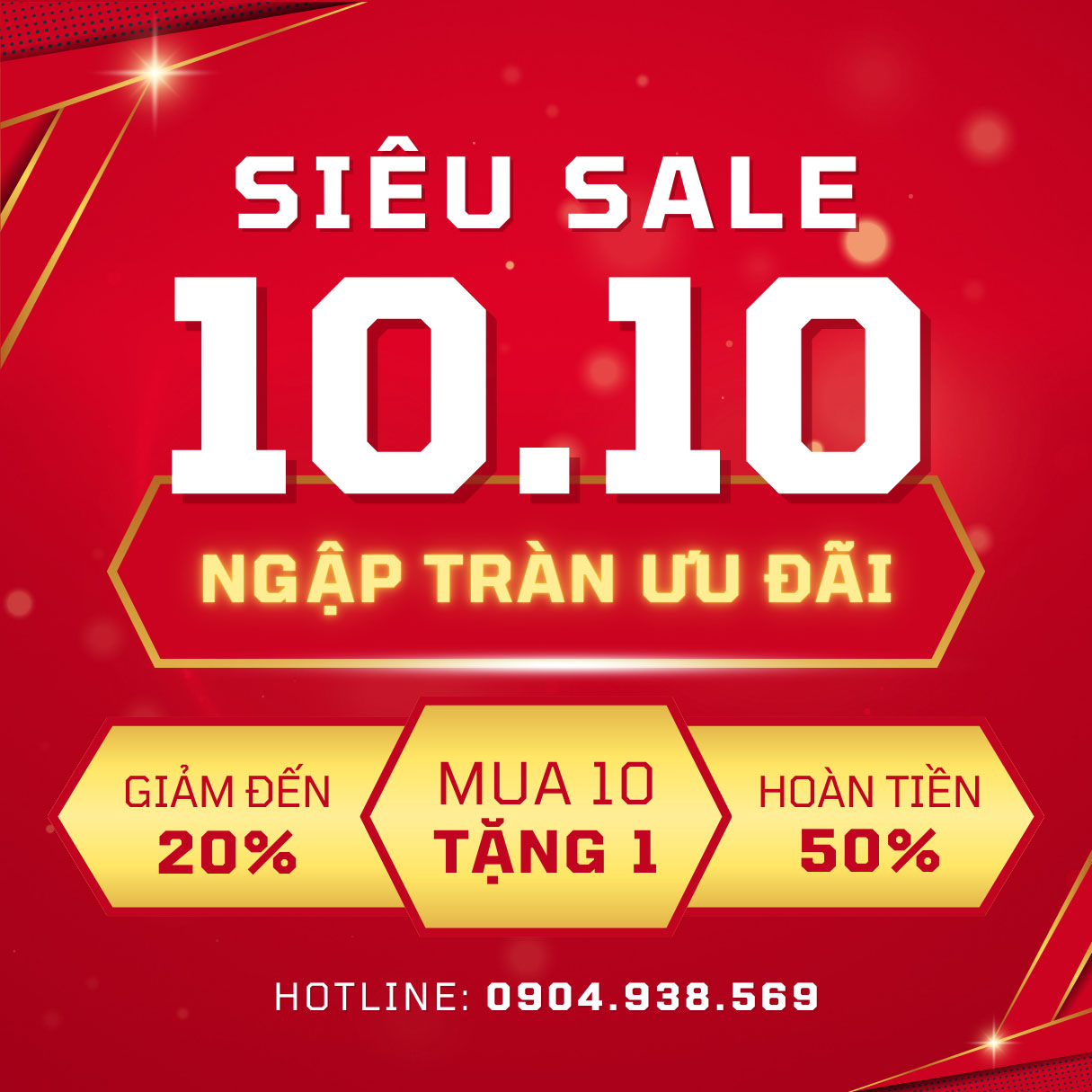 Siêu Sale 10.10 ngập tràn ưu đãi mừng ngày giải phóng thủ đô