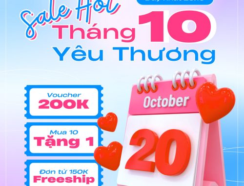 Sale Hot Tháng 10 Yêu Thương áp dụng 20 tháng 10