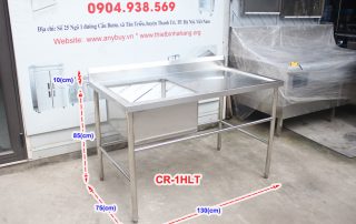 Chậu rửa 1 hố lệch trái ANYBUY CR-1HLT