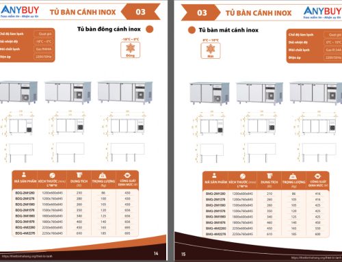 Tại sao bạn nên chọn tủ bàn cấp đông ANYBUY?