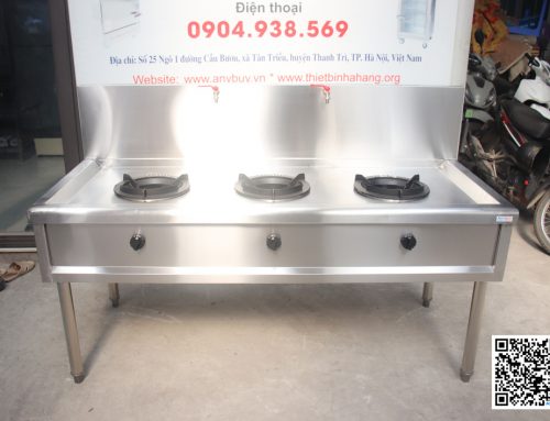 Vai trò Bếp Á 3 Họng đối với bếp ăn nhà hàng, doanh trại, trường học hay bệnh viện