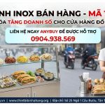 Tủ Kính Inox Bán Hàng