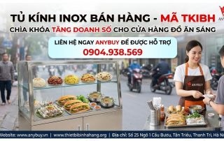 Tủ Kính Inox Bán Hàng