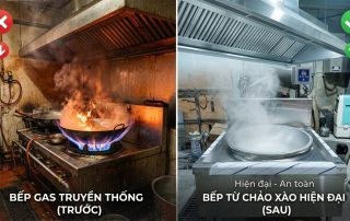 Bếp Từ Thay Thế Bếp Gas Tiết Kiệm