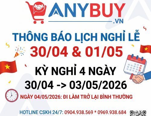 Thông báo: Lịch Nghỉ Lễ 30/04 & 01/05