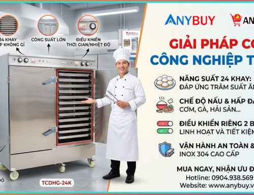 [Tủ Cơm 24 Khay] Giải Pháp Cơm Công Nghiệp Tối Ưu