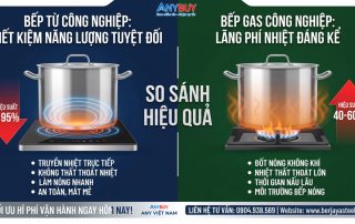 Giải Pháp Tối Ưu Chi Phí: Bếp Từ Công Nghiệp Thay Thế Bếp Gas