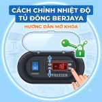 Hướng dẫn cài đặt tủ đông Berjaya