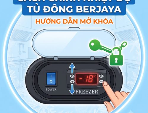 Hướng dẫn cài đặt tủ đông Berjaya