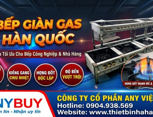 Bếp giàn gas Hàn Quốc (Bếp Gas Công Nghiệp)